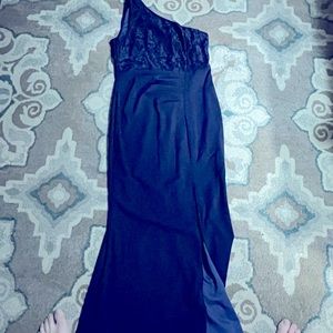 New One Shoulder Dress from SHEIN.